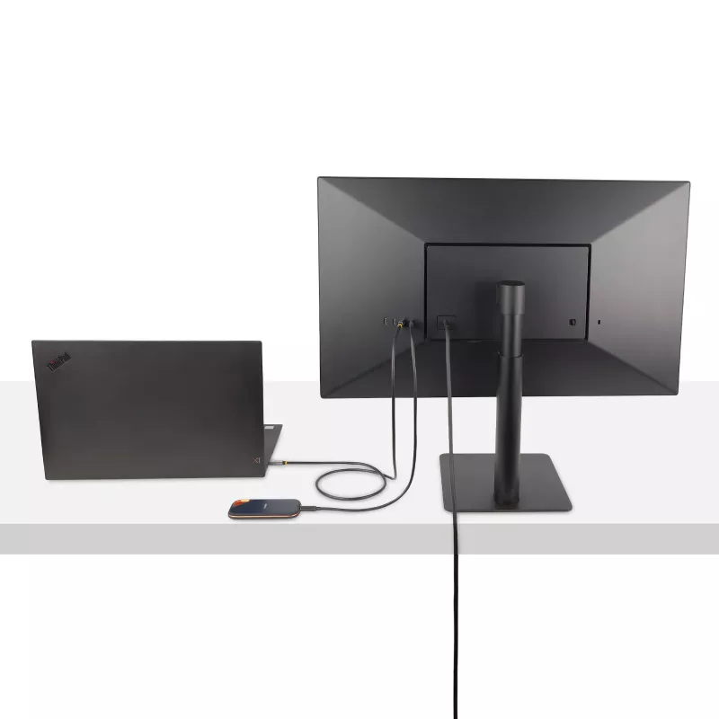 StarTech.com 1 m USB4-Kabel, USB-IF-zertifiziertes USB-C-Kabel, 40 Gbit/s, USB-Typ-C-Datenübertragungskabel, 100 W Power Delivery, 8K 60 Hz, kompatibel mit Thunderbolt 4/3/USB 3.2