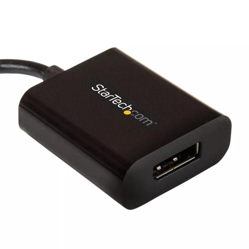 StarTech.com USB-C auf DisplayPort Adapter - 4K 60Hz/8K 30Hz - USB Typ-C zu DP 1.4 HBR2 Adapter Dongle - Kompakter USB-C (DP Alt Mode) Monitor Videokonverter - Thunderbolt 3 kompatibel