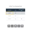 StarTech.com USB-C auf DisplayPort Adapter - 4K 60Hz/8K 30Hz - USB Typ-C zu DP 1.4 HBR2 Adapter Dongle - Kompakter USB-C (DP Alt Mode) Monitor Videokonverter - Thunderbolt 3 kompatibel