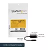 StarTech.com USB-C auf DisplayPort Adapter - 4K 60Hz/8K 30Hz - USB Typ-C zu DP 1.4 HBR2 Adapter Dongle - Kompakter USB-C (DP Alt Mode) Monitor Videokonverter - Thunderbolt 3 kompatibel