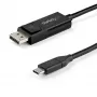 StarTech.com 1 m USB-C auf DisplayPort 1.4 Kabel 8K 60 Hz/4K – bidirektionales DP zu USB-C oder USB-C zu DP umkehrbares Videoadapterkabel – HBR3/HDR/DSC – USB Type-C/Thunderbolt Monitorkabel