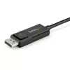 StarTech.com 1 m USB-C auf DisplayPort 1.4 Kabel 8K 60 Hz/4K – bidirektionales DP zu USB-C oder USB-C zu DP umkehrbares Videoadapterkabel – HBR3/HDR/DSC – USB Type-C/Thunderbolt Monitorkabel