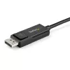 StarTech.com 2m USB-C auf DisplayPort 1.4 Kabel 8K 60Hz/4K - Bidirektionales DP auf USB-C oder USB-C auf DP reversibles Videoadapterkabel - HBR3/HDR/DSC - USB Typ-C/Thunderbolt 3 Monitor Kabel (CDP2DP142MBD)