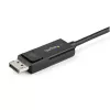 StarTech.com 1m USB-C auf DisplayPort 1.2 Kabel 4K 60Hz - Bidirektionales DP auf USB-C oder USB-C auf DP reversibles Video-Adapterkabel - HBR2/HDR - USB Typ C/Thunderbolt Monitorkabel
