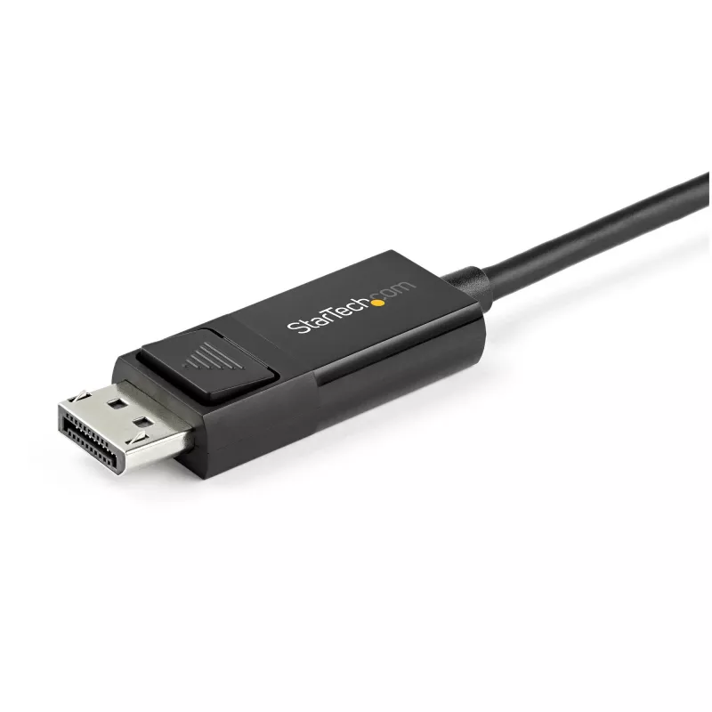 StarTech.com 1m USB-C auf DisplayPort 1.2 Kabel 4K 60Hz - Bidirektionales DP auf USB-C oder USB-C auf DP reversibles Video-Adapterkabel - HBR2/HDR - USB Typ C/Thunderbolt Monitorkabel