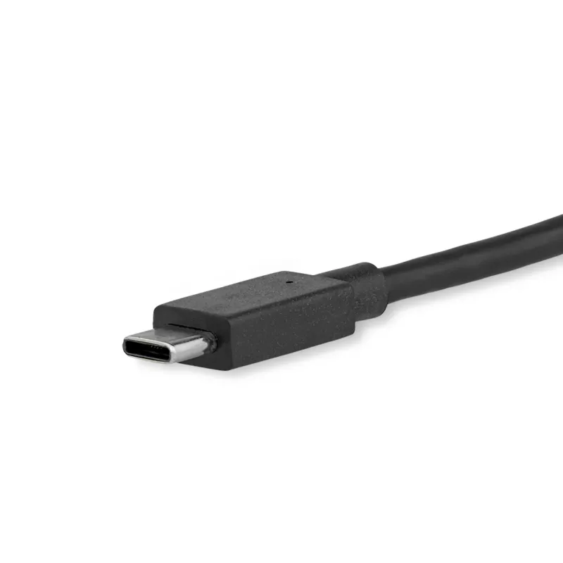 StarTech.com 1m USB-C auf DisplayPort 1.2 Kabel 4K 60Hz – USB-C auf DisplayPort Adapterkabel – HBR2 – USB Type-C DP Alt Mode auf DP Monitor Videokabel – Funktioniert mit Thunderbolt 3 – Schwarz