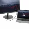 StarTech.com 1m USB-C auf DisplayPort 1.2 Kabel 4K 60Hz – USB-C auf DisplayPort Adapterkabel – HBR2 – USB Type-C DP Alt Mode auf DP Monitor Videokabel – Funktioniert mit Thunderbolt 3 – Schwarz