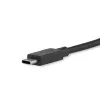 StarTech.com 1,8 m USB-C-auf-DisplayPort-1.2-Kabel 4K 60 Hz – USB-C-auf-DisplayPort-Adapterkabel HBR2 – USB-Typ-C-DP-Alt-Mode-auf-DP-Monitor-Videokabel – funktioniert mit Thunderbolt 3 – Schwarz