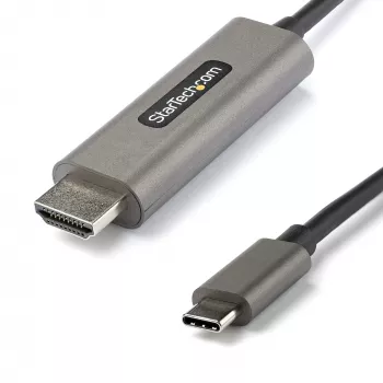 StarTech.com 1,8 m (2 m) USB-C auf HDMI Kabel 4K 60 Hz mit HDR10 – Ultra HD USB Typ-C auf 4K HDMI 2.0b Videoadapterkabel – USB-C auf HDMI HDR Monitor/Display Konverter – DP 1.4 Alt Mode HBR3