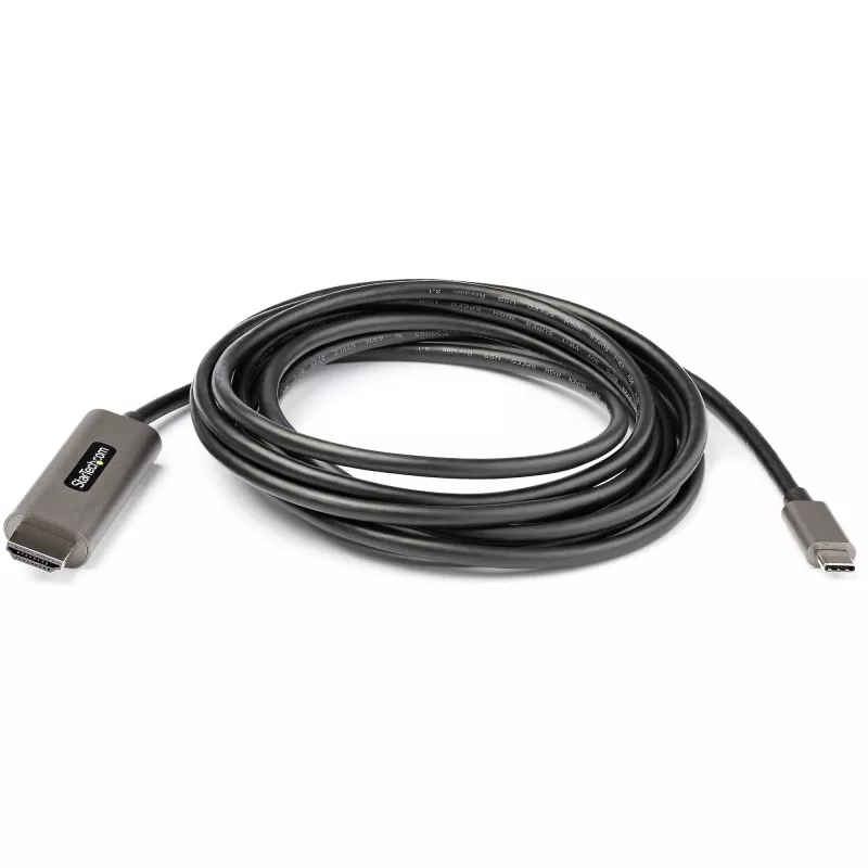 StarTech.com 10ft (3m) USB C to HDMI Kabel 4K 60Hz mit HDR10 - Ultra HD USB Type-C auf 4K HDMI 2.0b Video Adapter Kabel - USB-C auf HDMI HDR Monitor/Display Konverter - DP 1.4 Alt Mode HBR3