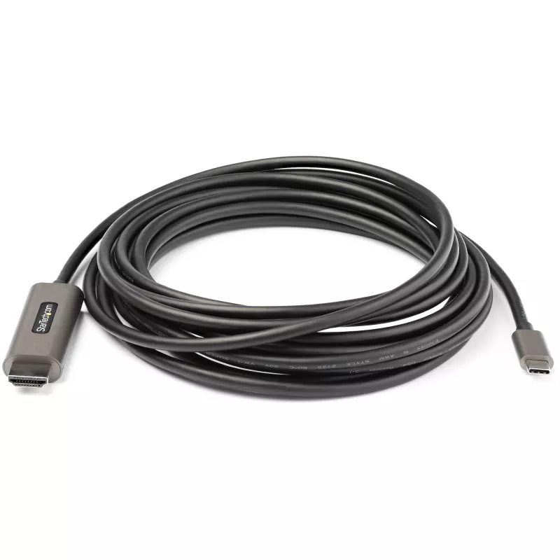 StarTech.com 4,9m (5m) USB-C auf HDMI Kabel 4K 60Hz mit HDR10 - Ultra HD USB Typ-C auf 4K HDMI 2.0b Videoadapterkabel - USB-C auf HDMI HDR Monitor/Display Konverter - DP 1.4 Alt Mode HBR3