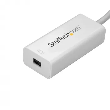 StarTech.com USB-C auf Mini DisplayPort Adapter – 4K 60 Hz – Weiß – USB 3.1 Type-C auf Mini DP Adapter – Aktualisierte Version ist CDP2MDPEC
