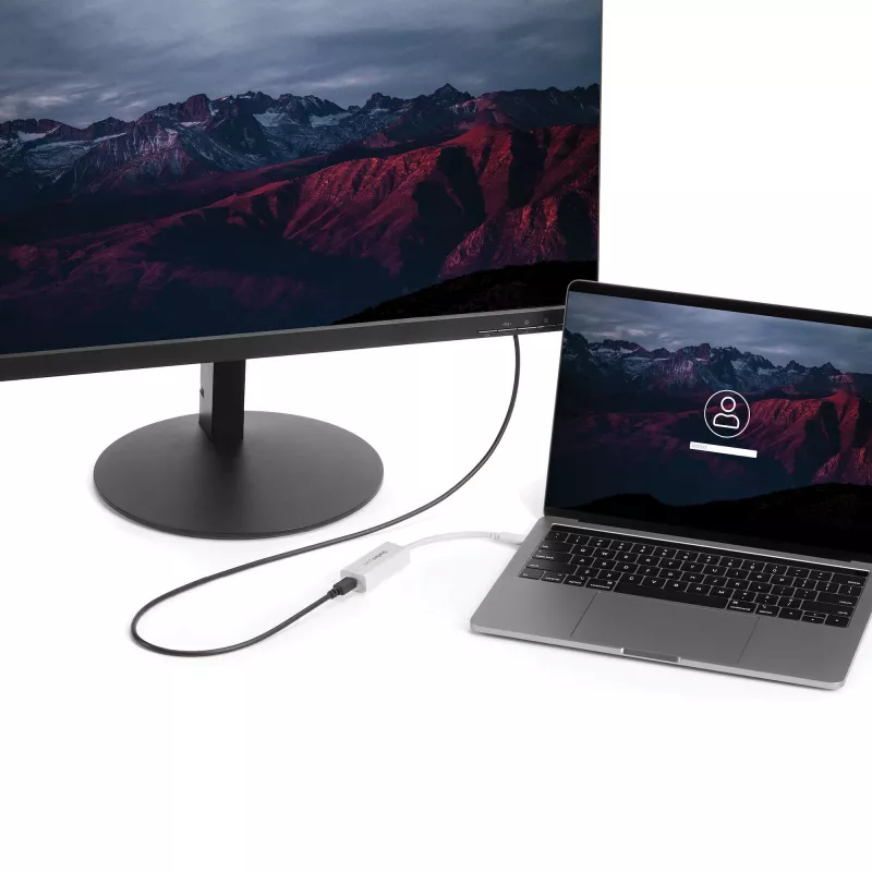 StarTech.com USB-C auf Mini DisplayPort Adapter – 4K 60 Hz – Weiß – USB 3.1 Type-C auf Mini DP Adapter – Aktualisierte Version ist CDP2MDPEC