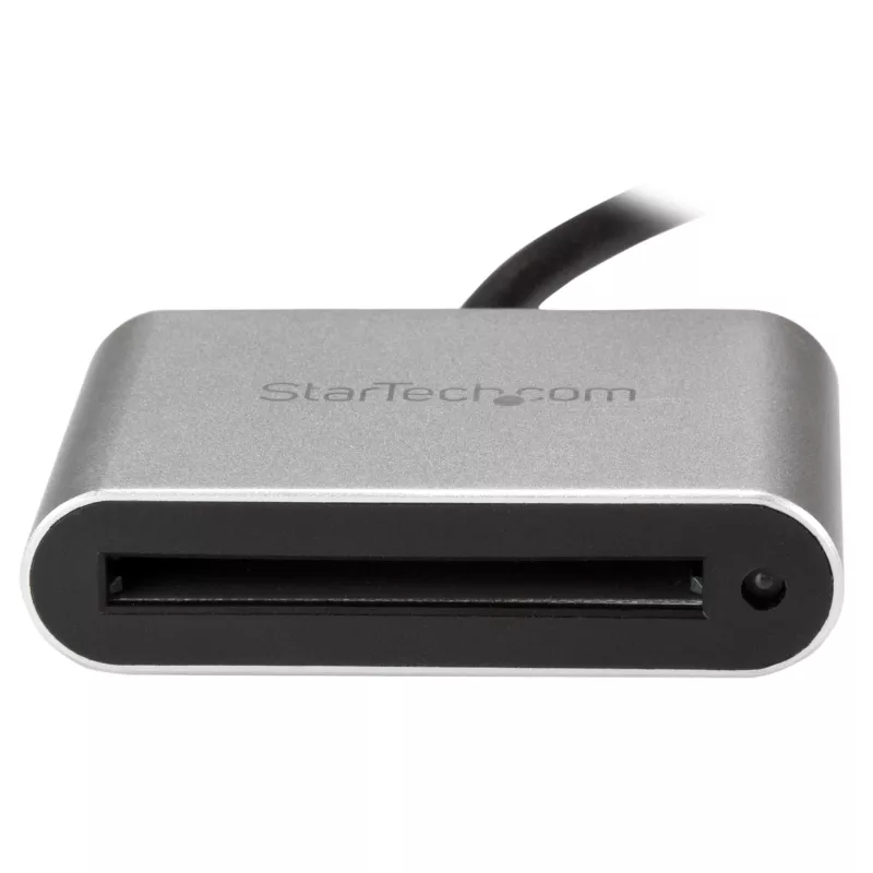 StarTech.com USB 3.0 Kartenleser/Schreiber für CFast 2.0 Karten, CFast, CFast 2.0, Schwarz, Silber, 5000 Mbit/s, Aluminium, Aktivität, Strom, CE, FCC, RoHS, REACH
