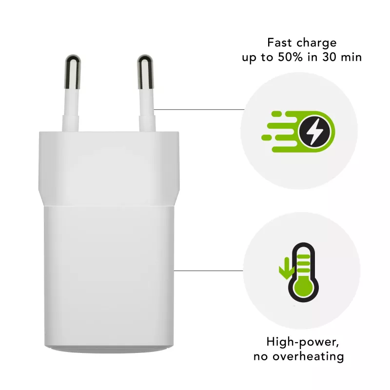 dbramante1928 re-charge Pro - EU-Wandladegerät - USB-C 30W - W
