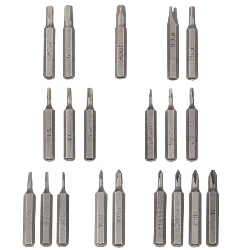 StarTech.com 20-Bit Elektrischer Präzisions-Schraubendreher-Set - Tragbarer/Mini-akku-betriebener Bit-Treiber-Kit für Reparaturen an Elektronik, Laptops, Computern, Tablets & Telefonen - Magnetisch - Kabellos