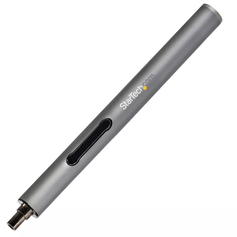 StarTech.com 20-Bit Elektrischer Präzisions-Schraubendreher-Set - Tragbarer/Mini-akku-betriebener Bit-Treiber-Kit für Reparaturen an Elektronik, Laptops, Computern, Tablets & Telefonen - Magnetisch - Kabellos