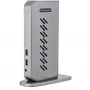 StarTech.com USB-C USB-A Dock - Hybrid Universal USB 3.0 Dockingstation für USB-C- oder USB-A-Laptop - Dual-Monitor 4K 60Hz HDMI/DisplayPort - 6x USB-A, GbE - USB 3.1 Gen 1 - Windows/Mac