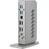 StarTech.com USB-C USB-A Dock - Hybrid Universal USB 3.0 Dockingstation für USB-C- oder USB-A-Laptop - Dual-Monitor 4K 60Hz HDMI/DisplayPort - 6x USB-A, GbE - USB 3.1 Gen 1 - Windows/Mac