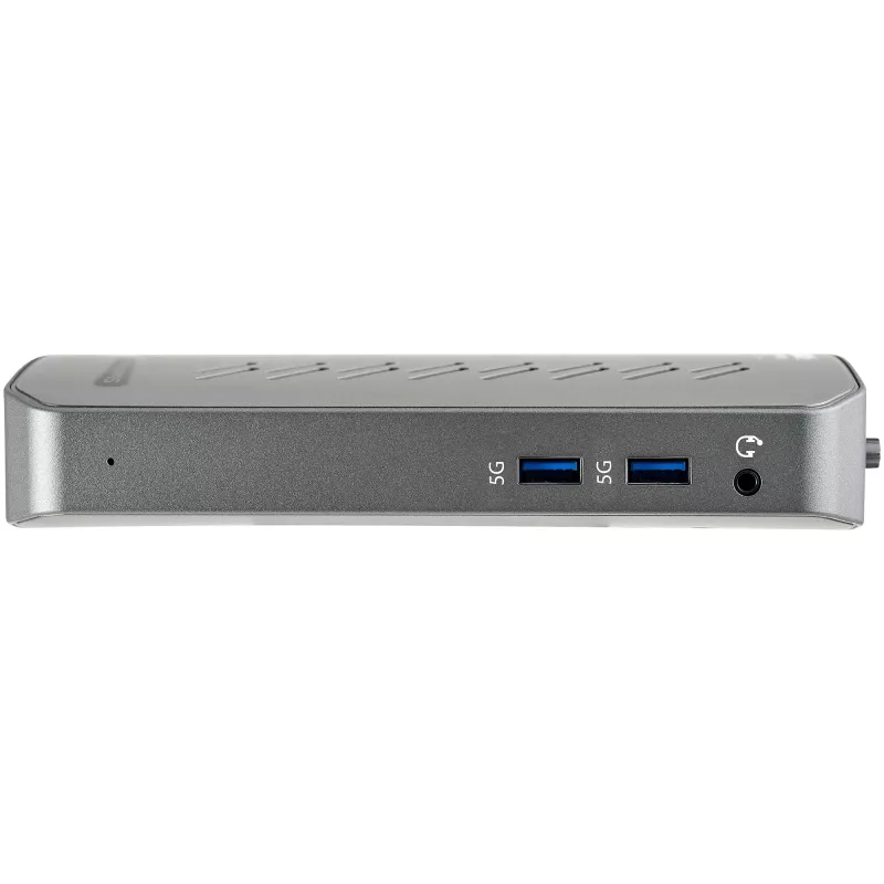 StarTech.com USB-C USB-A Dock - Hybrid Universal USB 3.0 Dockingstation für USB-C- oder USB-A-Laptop - Dual-Monitor 4K 60Hz HDMI/DisplayPort - 6x USB-A, GbE - USB 3.1 Gen 1 - Windows/Mac