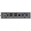 StarTech.com USB-C USB-A Dock - Hybrid Universal USB 3.0 Dockingstation für USB-C- oder USB-A-Laptop - Dual-Monitor 4K 60Hz HDMI/DisplayPort - 6x USB-A, GbE - USB 3.1 Gen 1 - Windows/Mac