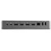 StarTech.com Universelle Laptop-Dockingstation, Hybrid-USB-C- & USB-A-Dock, Dual 4K DP & HDMI, 100W PD, Mac / Windows / Chrome OS, 4x USB 5Gbps Hub, GbE