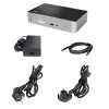 StarTech.com USB-C-Dock – 4K 60Hz Quad-Monitor DisplayPort & HDMI – Universelle USB-C-Dockingstation mit 100W Power Delivery – USB-Hub mit 1x USB Type-C & 3x USB-A, Ethernet, Audio