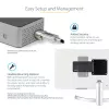 StarTech.com USB-C-Dock – 4K 60Hz Quad-Monitor DisplayPort & HDMI – Universelle USB-C-Dockingstation mit 100W Power Delivery – USB-Hub mit 1x USB Type-C & 3x USB-A, Ethernet, Audio