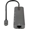 StarTech.com USB-C Multiport-Adapter-Hub, USB-C auf 4K 60Hz HDMI, Gigabit-Ethernet und 100W Laptop-Ladefunktion für Macbook Pro / Air und Windows