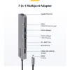StarTech.com USB-C Multiport-Adapter-Hub, USB-C auf 4K 60Hz HDMI, Gigabit-Ethernet und 100W Laptop-Ladefunktion für Macbook Pro / Air und Windows