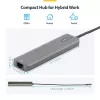 StarTech.com USB-C Multiport-Adapter-Hub, USB-C auf 4K 60Hz HDMI, Gigabit-Ethernet und 100W Laptop-Ladefunktion für Macbook Pro / Air und Windows