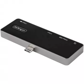 StarTech.com USB C Multiport-Adapter – USB-C auf 4K 60Hz HDMI 2.0, 100W Power Delivery-Durchgangsladung, 3-Port USB 3.0 Hub, Audio – USB-C Mini-Dock – Tragbares USB Type-C Reise-Dock