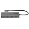 StarTech.com USB-C-Multiport-Adapter - 10 Gbit/s USB-Typ-C-Mini-Dock mit 4K 30 Hz HDMI - 100 W Power Delivery Durchschleifung - 3-Port USB-Hub, GbE - USB 3.1/3.2 Gen 2 Laptop-Dock - 25,4 cm Kabel