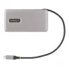 StarTech.com USB-C Multiport-Adapter – HDMI/VGA – 4K 60 Hz – 3-Port-USB-Hub – 100 W Power Delivery-Durchschleifung – GbE – Mini-Dockingstation für unterwegs mit Ladefunktion – Wickelbares Kabel, 30 cm