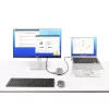 StarTech.com USB-C Multiport-Adapter – HDMI/VGA – 4K 60 Hz – 3-Port-USB-Hub – 100 W Power Delivery-Durchschleifung – GbE – Mini-Dockingstation für unterwegs mit Ladefunktion – Wickelbares Kabel, 30 cm