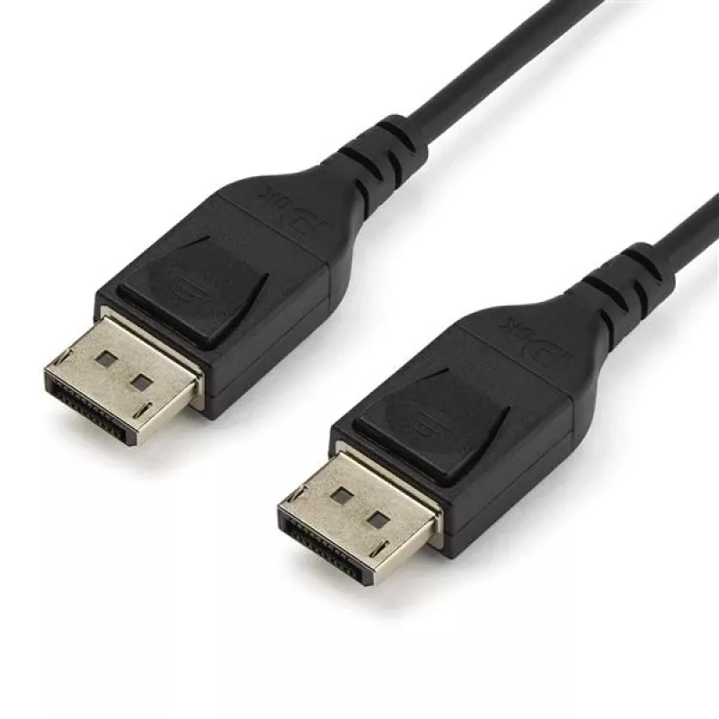 StarTech.com 2 m VESA-zertifiziertes DisplayPort 1.4 Kabel – 8K 60Hz HBR3 HDR – 1,8 m Super UHD DisplayPort auf DisplayPort Monitorkabel – Ultra HD 4K 120Hz DP 1.4 schlank Videokabel M/M DP-Stecker