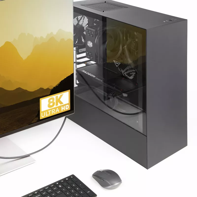 StarTech.com 2m DisplayPort 2.1 Kabel, VESA-zertifiziertes DP40 DisplayPort-Kabel mit UHBR10/HDR/HDCP 2.2, 8K 60Hz/4K 144Hz mit DSC 1.2a, 40Gbit/s, DP 2.1 Kabel, UHD-Monitorkabel, M/M