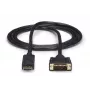 StarTech.com 1,8 m DisplayPort-auf-DVI-Kabel, DisplayPort-auf-DVI-Adapterkabel, Passiver DP-zu-DVI-D-Videokonverter, 1080p – Ersatz für DP2DVIMM6