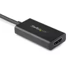 StarTech.com DisplayPort zu HDMI Adapter - 4K 60Hz HDR10 Aktiver DisplayPort 1.4 zu HDMI 2.0b Videokonverter - 4K DP zu HDMI Adapter Dongle für Monitor/Anzeige/Fernseher - Verriegelbarer DP-Stecker