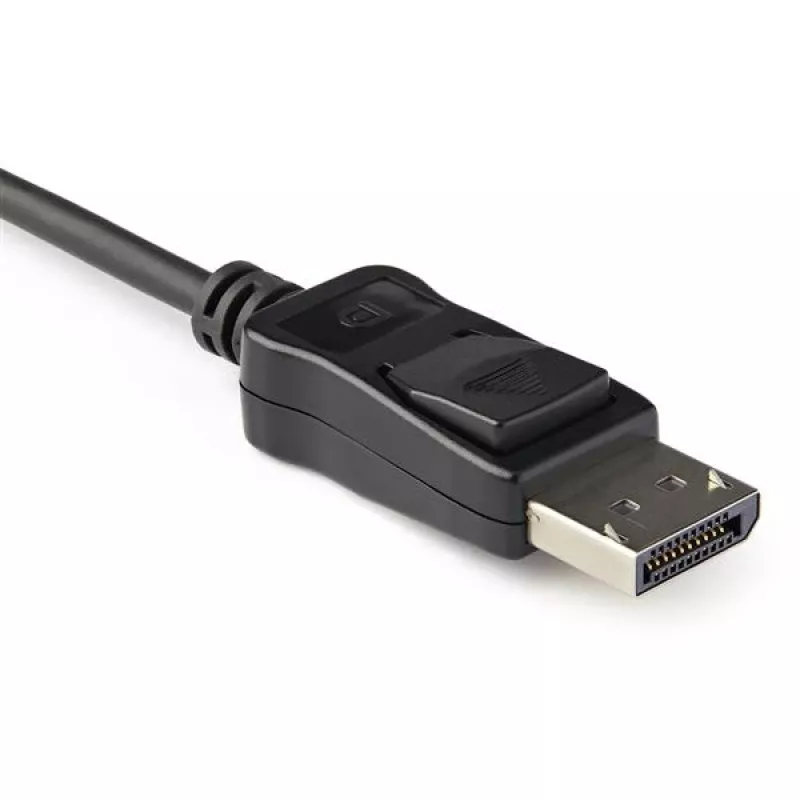 StarTech.com DisplayPort zu HDMI Adapter - 4K 60Hz HDR10 Aktiver DisplayPort 1.4 zu HDMI 2.0b Videokonverter - 4K DP zu HDMI Adapter Dongle für Monitor/Anzeige/Fernseher - Verriegelbarer DP-Stecker