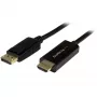 StarTech.com 2m DisplayPort auf HDMI Kabel - 4K 30Hz - DisplayPort auf HDMI Adapterkabel - DP 1.2 auf HDMI Monitorkabel Konverter - Verriegelbarer DP Stecker - Passives DP auf HDMI Kabel