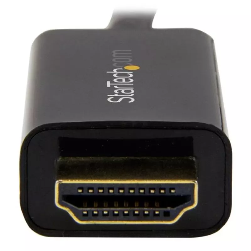 StarTech.com 3m DisplayPort-zu-HDMI-Kabel – 4K 30Hz – DisplayPort-zu-HDMI-Adapterkabel – DP 1.2 zu HDMI Monitorkabel-Konverter – Verriegelbarer DP-Stecker – Passives DP-zu-HDMI-Kabel