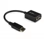 StarTech.com DisplayPort zu VGA Adapter - Aktiver DP zu VGA Konverter - 1080p Video - DisplayPort zertifiziert - DP/DP++ Quelle zu VGA Monitor Kabel Adapter Dongle - Verriegelbarer DP Anschluss