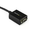 StarTech.com DisplayPort zu VGA Adapter - Aktiver DP zu VGA Konverter - 1080p Video - DisplayPort zertifiziert - DP/DP++ Quelle zu VGA Monitor Kabel Adapter Dongle - Verriegelbarer DP Anschluss
