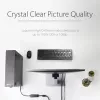 StarTech.com DisplayPort zu VGA Adapter - Aktiver DP zu VGA Konverter - 1080p Video - DisplayPort zertifiziert - DP/DP++ Quelle zu VGA Monitor Kabel Adapter Dongle - Verriegelbarer DP Anschluss
