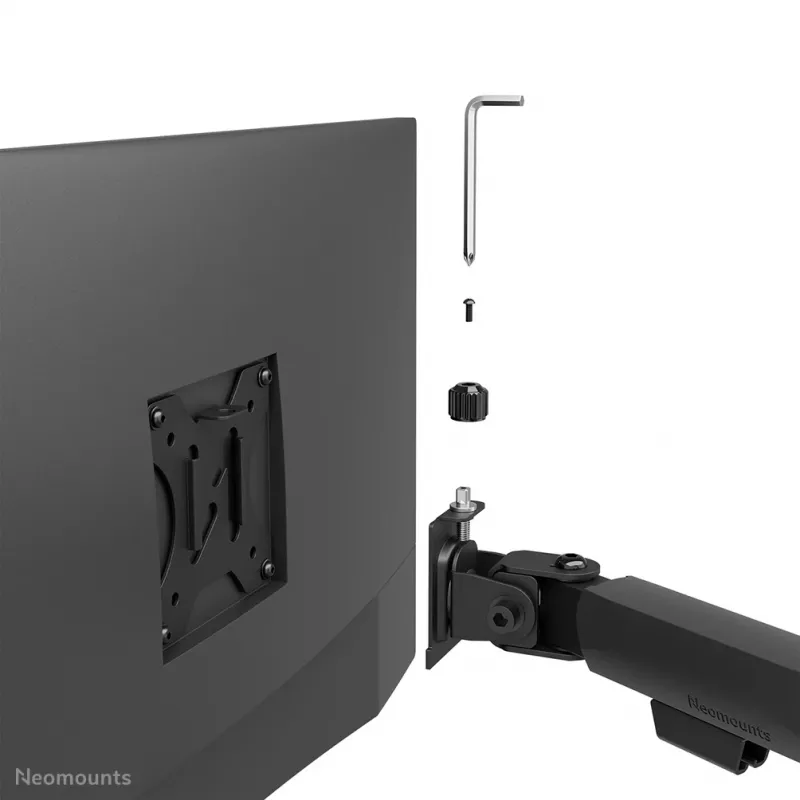 Neomounts DS60-600BL1 Monitorhalterung 10-32 Zoll - Quick-Fix - 180°-Stopp