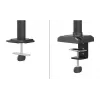 Neomounts DS60-600BL1 Monitorhalterung 10-32 Zoll - Quick-Fix - 180°-Stopp