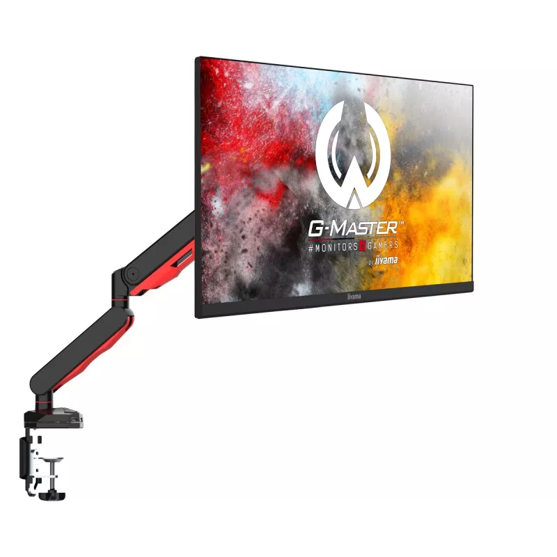 iiyama DSG3001C-R1 Monitorhalterung/Standfuß 76,2 cm (30 Zoll) Tisch Schwarz, Rot