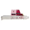 StarTech.com Dual M.2 PCIe SSD-Adapterkarte, PCIe x8 / x16 auf Dual NVMe oder AHCI M.2 SSDs, PCI Express 4.0, 7,8 GBps/Laufwerk, Bifurkation erforderlich - Windows/Linux-kompatibel