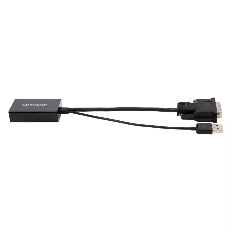 StarTech.com DVI-zu-DisplayPort-Adapter – USB-Stromversorgung – 1920 x 1200 – DVI-zu-DisplayPort-Konverter – Videoadapter – DVI-D auf DP